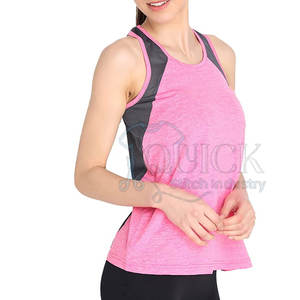 Camiseta sin Mangas de Algodón y Poliéster Casual para Mujer, Talla Grande, con Logotipo Frontal, Secado Rápido, Transpirable, Ecológica, de Alta Calidad, Gran Venta - Product Image 3