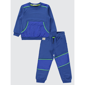 Chándal textil preescolar para niños Traje escolar cómodo y elegante - Product Image 1