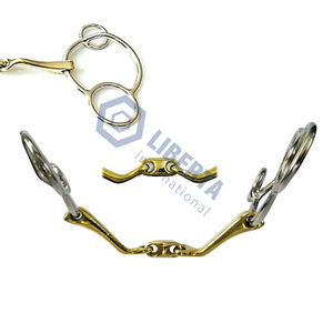 Équitation équestre Western Snaffle Horse Bit Horse Snaffle Bit Acier Inoxydable Cheval Rond Anneau Snaffle Bits Vétérinaire Liberta - Product Image 2