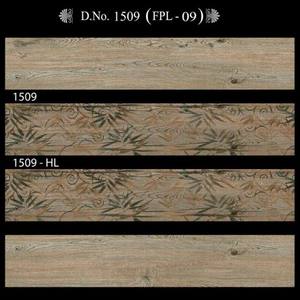 Carreaux de plancher en porcelaine imitation bois 1505 en 150x900 mm, surface mate avec impression numérique aspect bois véritable par Novac Ceramic - Product Image 5