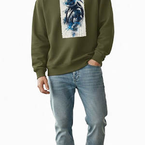 เสื้อสเวตเชิ้ตผ้าฝ้าย 100% สไตล์คลาสสิกสำหรับฤดูหนาว ผ้าเนื้อนุ่มสบาย ทรงหลวมใส่สบาย เหมาะสำหรับใส่ในชีวิตประจำวันและลุคสตรีทแฟชั่น - Product Image 5