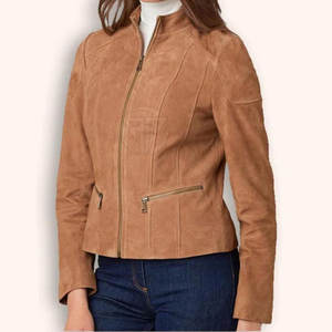 Veste en daim tricotée d'hiver de haute qualité, respirante, écologique, légère, finition lisse, coutures propres - Product Image 2