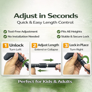 Ensemble de putter de golf réglable avec balle de golf, coupelle de putting et sac de rangement - Portable et facile à ranger - Livraison gratuite - Product Image 2