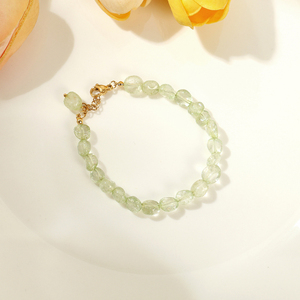 Bohemia Women's Gold Plated <b>Beaded</b> <b>Bracelets</b> with Natural Stone-Gift - Product Image 6