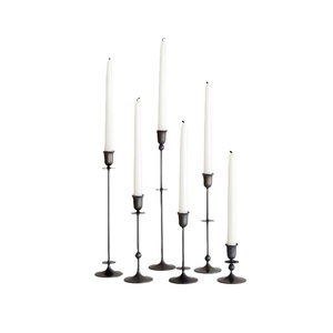 Fer forgé haute arrivée Vintage Design fil candélabre bougeoir taille personnalisée forme couleur - Product Image 2