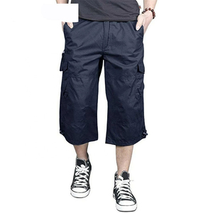 Nouveau pantalon court polaire 100% coton sous le genou longueur Shorts hommes pantalons multi-poches été hommes Cargo Shorts taux de gros - Product Image 2