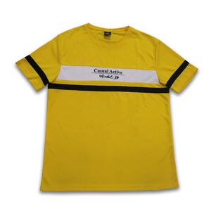 Top Vente en gros Qualité Polyester T-shirt Hommes Solide Couleur Design O-cou T-shirt Décontracté Classique Hommes Vêtements Tops Chemise - Product Image 5