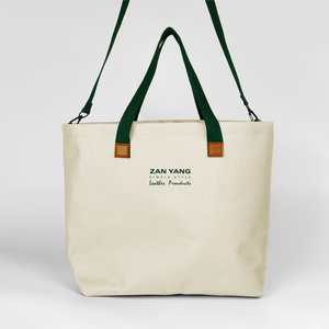 Bolsos de Lona Modernos y Ecológicos con Cierre de Cremallera para Mujer - Uso en Campamentos y Viajes - Product Image 6