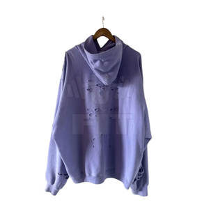 เสื้อมีฮู้ดผู้ชายน้ำหนักเบาสวมใส่สบายสำหรับฤดูหนาวทำจากโพลีเอสเตอร์/ผ้าฝ้ายเทคนิคการย้อมธรรมดา - Product Image 2