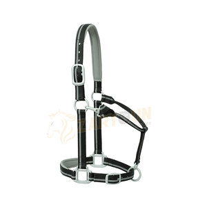 Haute Qualité Nylon Cheval Halter Logo Personnalisé Conception Respirant Confortable Boucles Réglables pour Équitation Racing-Vente en Gros - Product Image 4