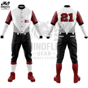 Uniformes de Béisbol Personalizados para Equipos Profesionales, Transpirables, de Secado Rápido, Ajustables y de Alta Calidad - Product Image 2