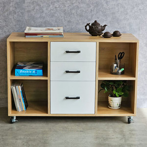 Contemporary 100x40x60cm Mobile Personal <b>Locker</b> (TCN68047)-Plywood - Product Image 2
