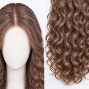 Perruque Lace Front Deep Wave sans colle en cheveux humains avec baby hair, couleur naturelle pour usage quotidien - Product Image 5