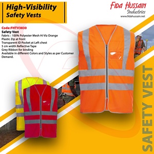 Gilets de sécurité haute visibilité avec logo personnalisé avec bande réfléchissante pour travailleurs de la construction vêtements de travail à poches multiples - Product Image 3