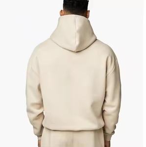 OEM ODM Custom High Quality Private Soft Fleece Cotton Heavy Weight Men's Pullover Oversized Sports Gym Hoodie for Men - Product Image 4