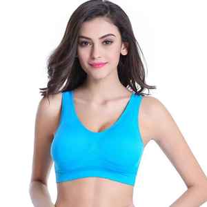 2025 OEM de alta calidad hecho a medida gimnasio Activewear Yoga sujetador a rayas Cruz espalda logotipo frontal de talla grande al por mayor y personalizado - Product Image 2