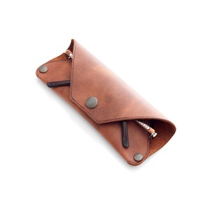 Funda de Gafas de Cuero Personalizada de Lujo y Duradera para Gafas de Sol, Impresión de Logotipo con Nombre Personalizado, Uso Diario, Pedidos al por Mayor Disponibles - Product Image 2