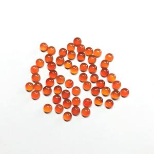 Precio al por mayor, grado AAA, naranja Natural, cornalina, cabujón, piedra preciosa, cristal, certificado IGI, 5mm, 6mm, piedras preciosas sueltas calibradas - Product Image 3