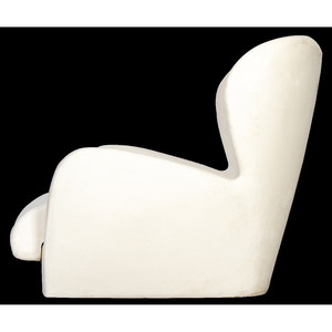 Roma Minimalist European Style Polyurethane Foam Armchair Comfortable Living Room <b>Chair</b> - Product Image 3