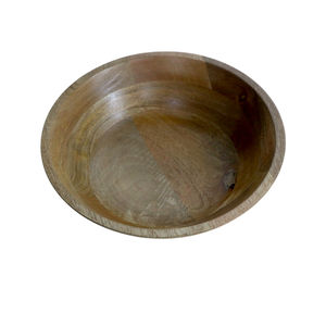 Bol à pâte en bois d'acacia massif au design moderne Long bol en bois écologique pour salade, légumes, fruits, vente en gros pour les fêtes - Product Image 6