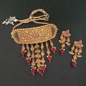 Real Creation Copper Necklace <b>Set</b> FBB0129C AD Stone Choker <b>Fine</b> <b>Jewelry</b> <b>Sets</b> - Product Image 1