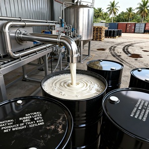 Látex de Caucho Natural MAL Premium 60% DRC para Productos de Espuma, Producción de Adhesivos y Fibra de Coco Reconstituida - Product Image 1