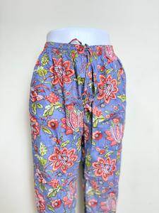 <b>Women</b> Cotton Printed Pajama <b>Pants</b> Yellow <b>Women</b> Cotton <b>Lounge</b> <b>Pants</b> Yellow Print Ladies Cotton Pajama <b>Pants</b> Yellow - Product Image 4