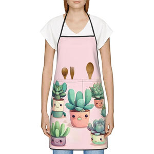 Delantal de último diseño, delantal genuino de cocina con logotipo personalizado de alta calidad, delantal Oem de estilo de tendencia para hombres - Product Image 3