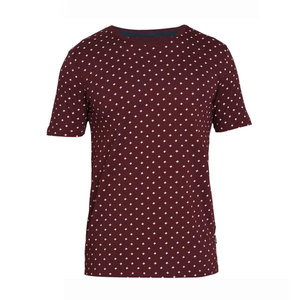 Venta al por mayor de logotipo de alta calidad 100% algodón diamante estampado cuello redondo ropa para adultos Unisex hombres camisetas personalizadas - Product Image 5