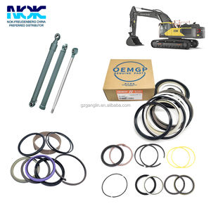 ชุดซีลกระบอกไฮดรอลิกสำหรับรถขุดวอลโว่ รุ่น EC160 <span class=keywords><strong>210</strong></span> 240 290 360 460 700 B/C/D นำเข้าจากญี่ปุ่น - Product Image 1