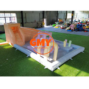 Parcours d'obstacles gonflable aux couleurs <span class=keywords><strong>de</strong></span> <span class=keywords><strong>macarons</strong></span>, design moderne, pour événements, défi interactif, aire <span class=keywords><strong>de</strong></span> jeux - Product Image 2