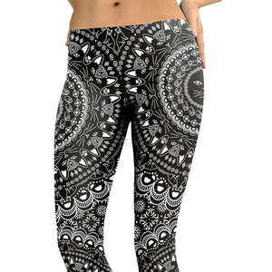 Pantalon de sport de Compression taille haute pour femmes Legging de Yoga respirant pour l'entraînement Fitness décontracté Legging de Sublimation en gros - Product Image 6