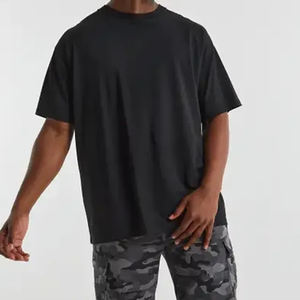 Camiseta de Hombre con Estampado OEM, Venta Caliente, Hombros Caídos, Cuello Redondo, Gruesa, Transpirable, Personalizable, Unisex - Product Image 3