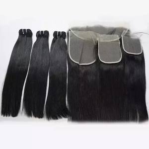 TAKAHAIR-Fabricación de peluca completa de VIETNAM, 3 mechones de hueso humano SDD liso, cabello virgen 100% vietnamita, proveedor de cabello sin procesar de Vietnam - Product Image 3