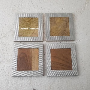 Amazing Design Acacia Wood <b>Coasters</b> for Table Protection, Stylish <b>Drink</b> <b>Coasters</b> for Home Decoration With Affordable Price - Product Image 6