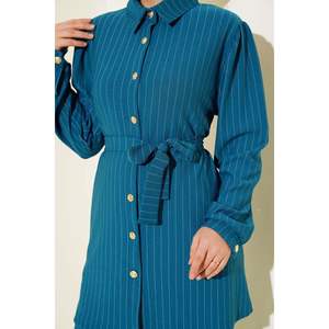 เครปลายชุด2ชิ้นสีเขียวน้ำมัน - Product Image 4