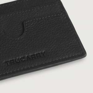 Karl Black Genuine Leather Slim Design Card <b>Holder</b> One Bill Compartment Vertical Business Style Logo Printing for Credit Cards - Product Image 6