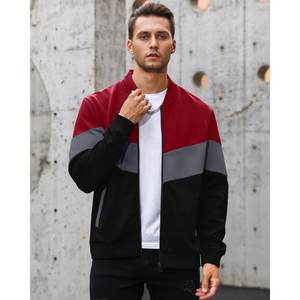 เสื้อแจ็คเก็ตแฟชั่นคอตั้งดีไซน์ของคุณเองสำหรับผู้ชายและผู้หญิงปรับแต่งได้ตามต้องการ - Product Image 5