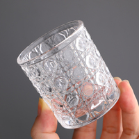 Ensemble cadeau promotionnel de verres à whisky vintage gravés de 95 ml avec logo personnalisé, base lourde, fabrication en gros