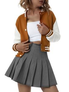 2025 Fabricación de fábrica precio barato mejor venta impreso transpirable acolchado con capucha invierno mujeres Varsity chaqueta Casual desgaste largo - Product Image 4