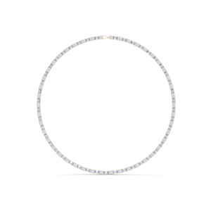 Collar de Tenis con Diamantes Baguette Cultivados en Laboratorio, Oro Amarillo de 14K, Línea Aurora, Lujo para Mujer - Product Image 1