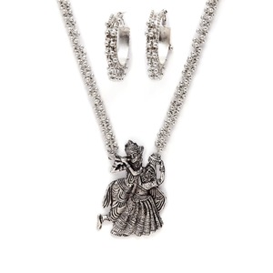 Grand ensemble de bijoux de mode Radha Krishan avec Bali - Product Image 3