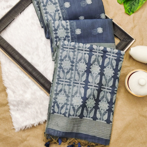 ชุดสำหรับผู้หญิงชุดส่าหรีผ้าฝ้ายสไตล์อินเดียชุดปาร์ตี้คลาสสิกแบบหรูหราดีไซน์ทันสมัย - Product Image 1