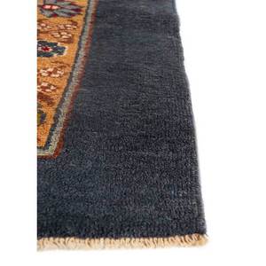 พรมขนสัตว์ถักมือสีน้ำเงิน Aalam ลายเปรม-326 แบบเปอร์เซีย ขนาดใหญ่ สำหรับห้องโถง ห้องนั่งเล่น ผลิตภัณฑ์ใหม่ - Product Image 4