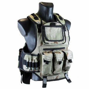 Gilet de protection rembourré camouflage OEM, équipement de paintball en polyester durable pour les jeux de tir en plein air - Product Image 3
