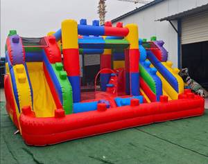 บ้านลมเป่าลมพร้อมสไลเดอร์ วัสดุ PVC รับประกัน 3 ปี รับน้ำหนักได้ 500 กก. พร้อมเครื่องเป่าลม สำหรับเด็กและผู้ใหญ่ - Product Image 4