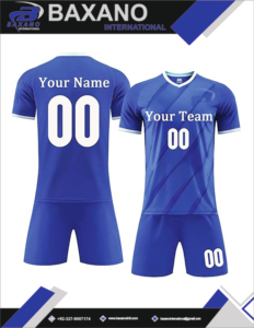 Ensemble de maillot de football personnalisé, maillot de football respirant, short, tenue de sport, kit 100% polyester, séchage rapide - Product Image 4