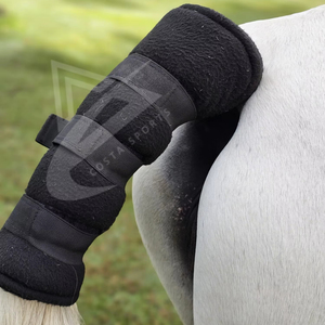Protector de cola de caballo de lana Polar de la mejor calidad de EE. UU. Suave y totalmente ajustable para un fácil uso Protector superior para el crecimiento de la cola de caballo - Product Image 1