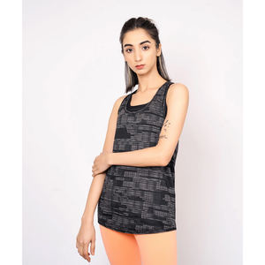 Camiseta sin mangas con tirantes para mujer, blusa deportiva holgada transpirable con lazo en la espalda para correr, 2022 - Product Image 5