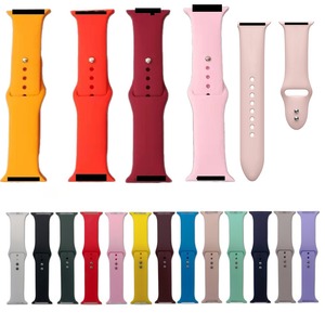 Lightweight Slim Silicone Band For Apple <b>Watch</b> Comfortable Flexible Design Perfect For Workout And Everyday Use - Product Image 2